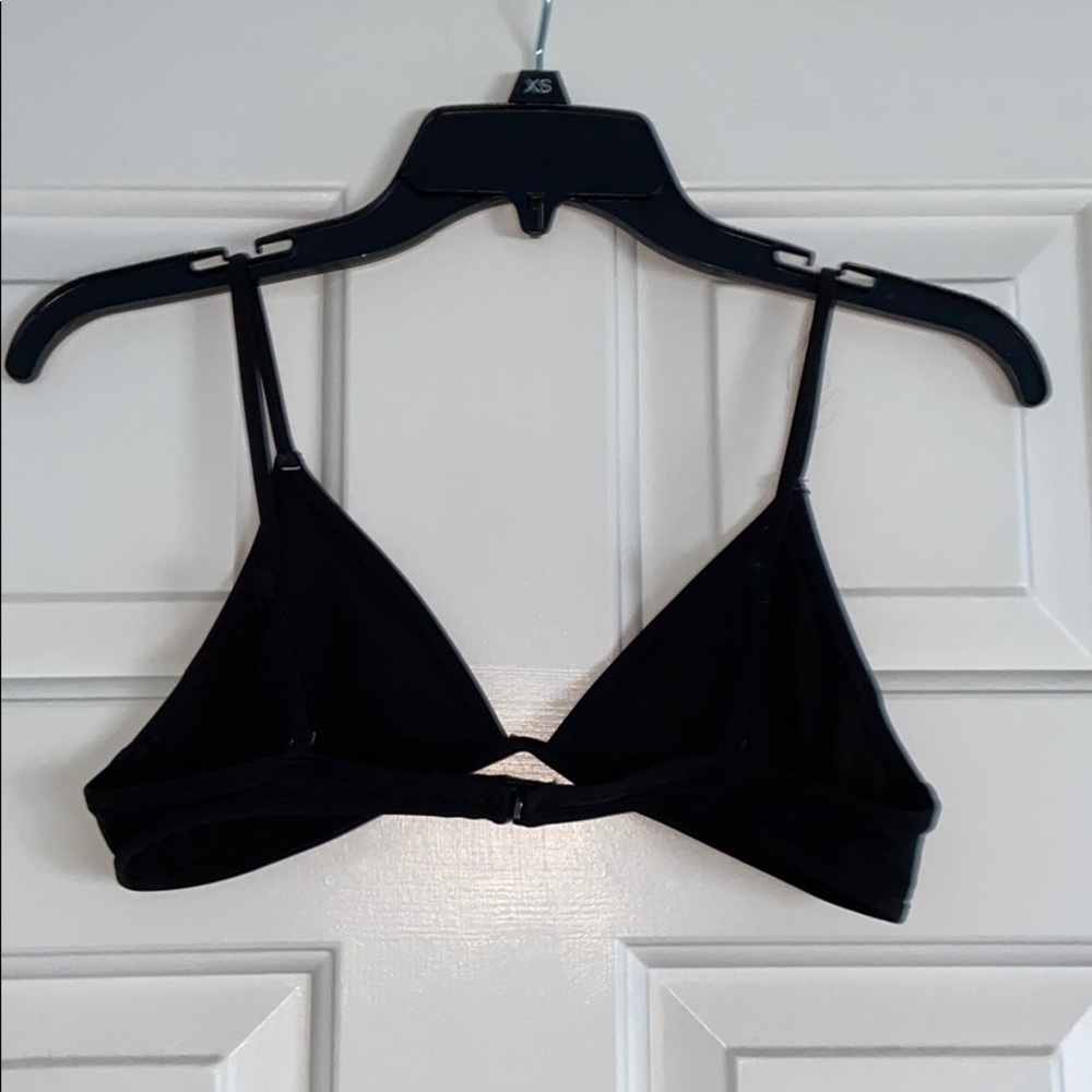 aerie black triangle bikini top - Picture 2 of 2